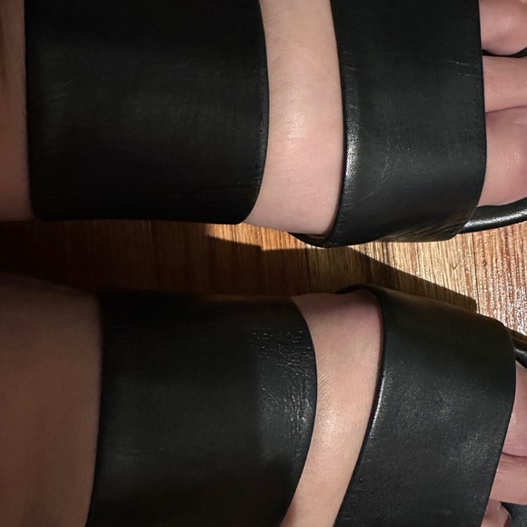 NBW Charles David Black Sandals! Size 10! - Picture 7 of 7